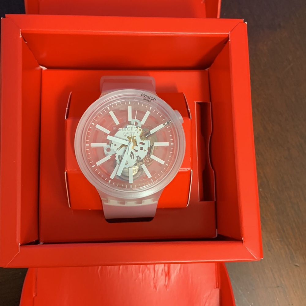Swatch Big Bold, Whiteinjelly